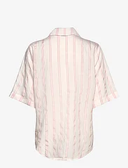 NORR - Coby SS shirt - overhemden met korte mouwen - light pink stripe - 2