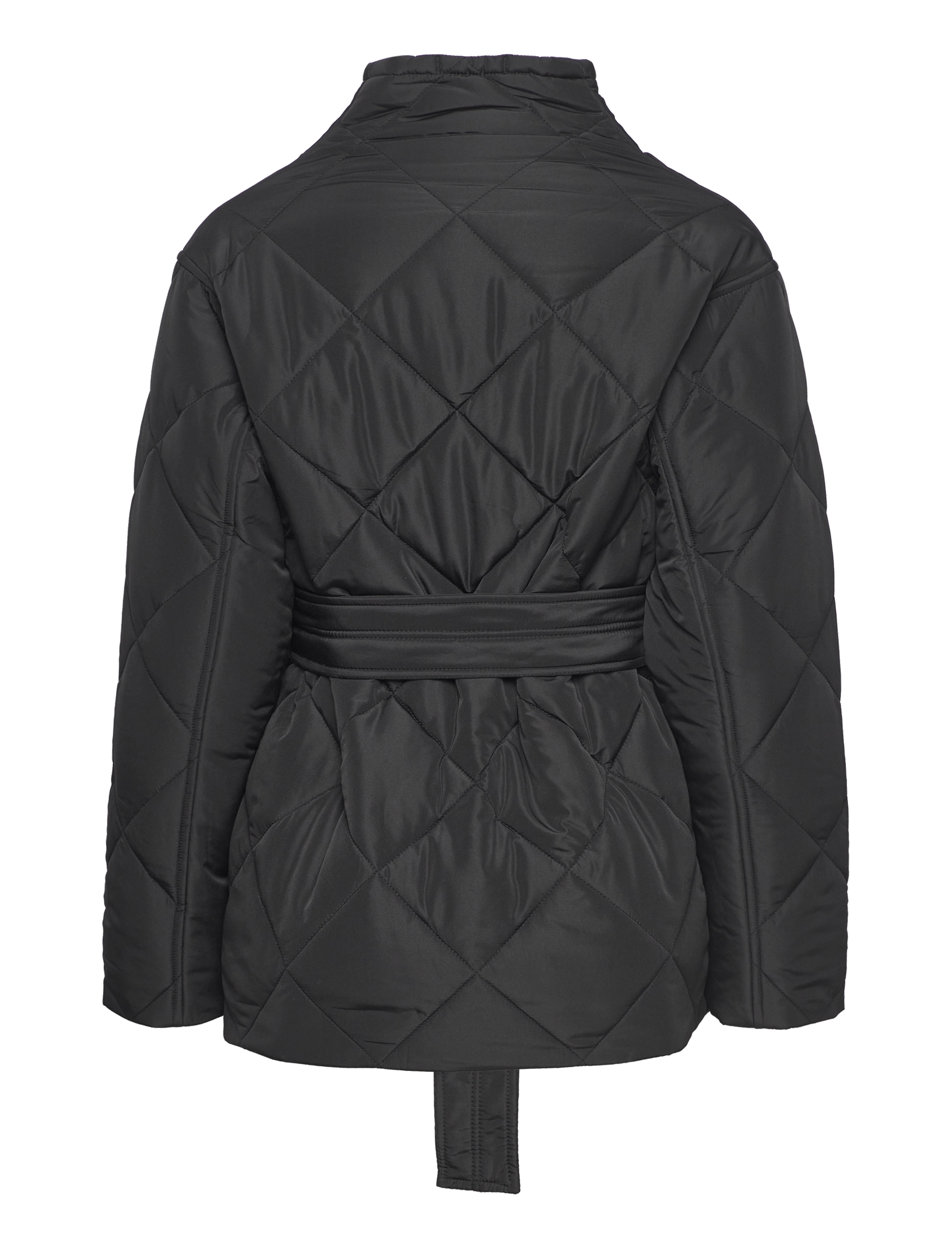 NORR - Alma quilted short jacket - black - 2