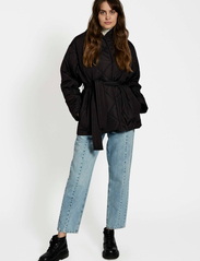 NORR - Alma quilted short jacket - pavasarinės striukės - black - 4