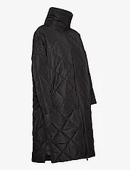 NORR - Alma slit quilted jacket - frühlingsjacken - black - 2