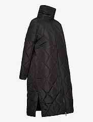 NORR - Alma slit quilted jacket - frühlingsjacken - black - 3