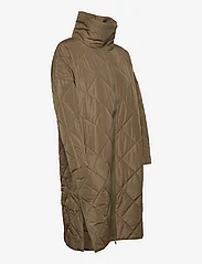 NORR - Alma slit quilted jacket - quilted jassen - dark army - 2