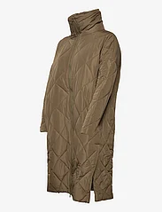 NORR - Alma slit quilted jacket - quilted jassen - dark army - 3