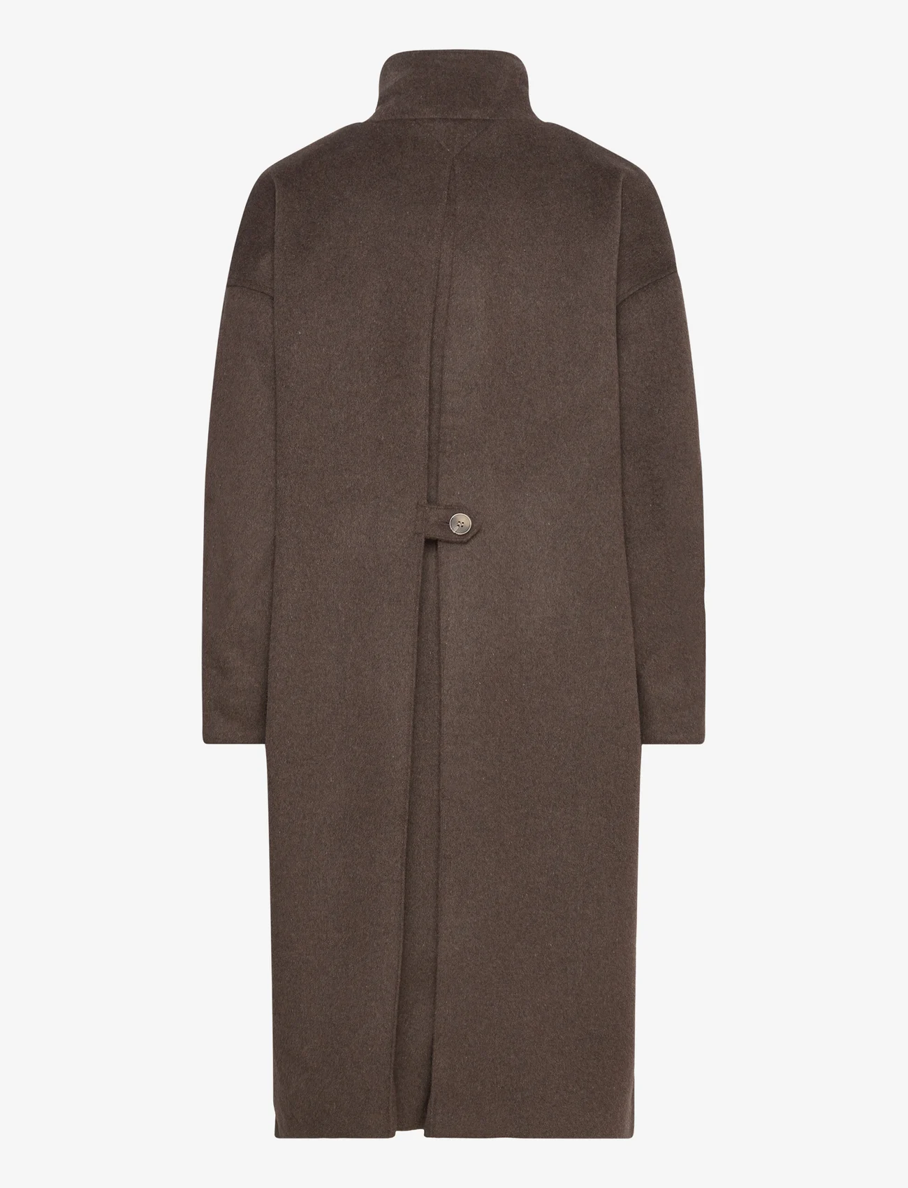 NORR - Anni coat - winterjassen - dark brown - 1