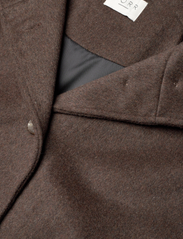 NORR - Anni coat - Žieminiai paltai - dark brown - 2