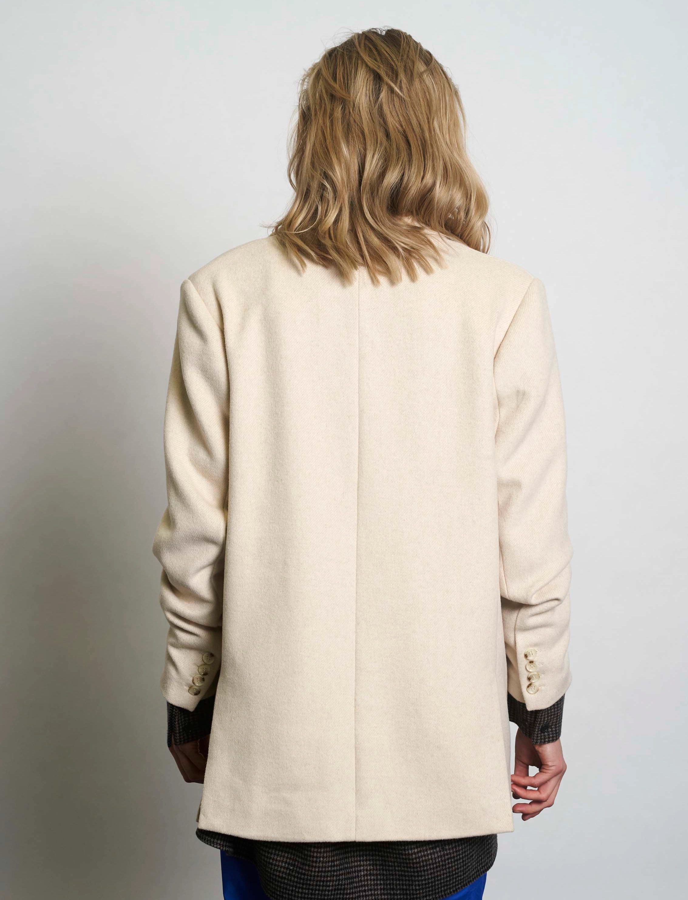 NORR - Bridget blazer - festkläder till outletpriser - beige - 3