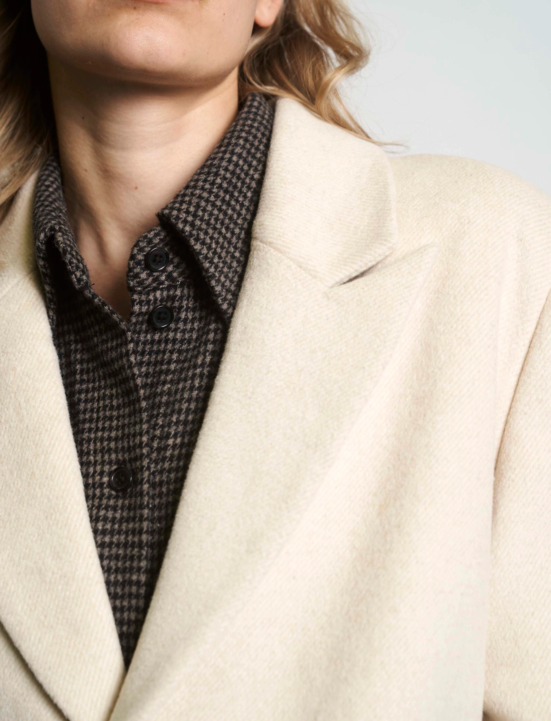NORR - Bridget blazer - festkläder till outletpriser - beige - 4