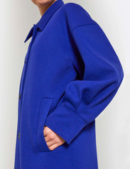 NORR - Elly coat - winter coats - blue - 5