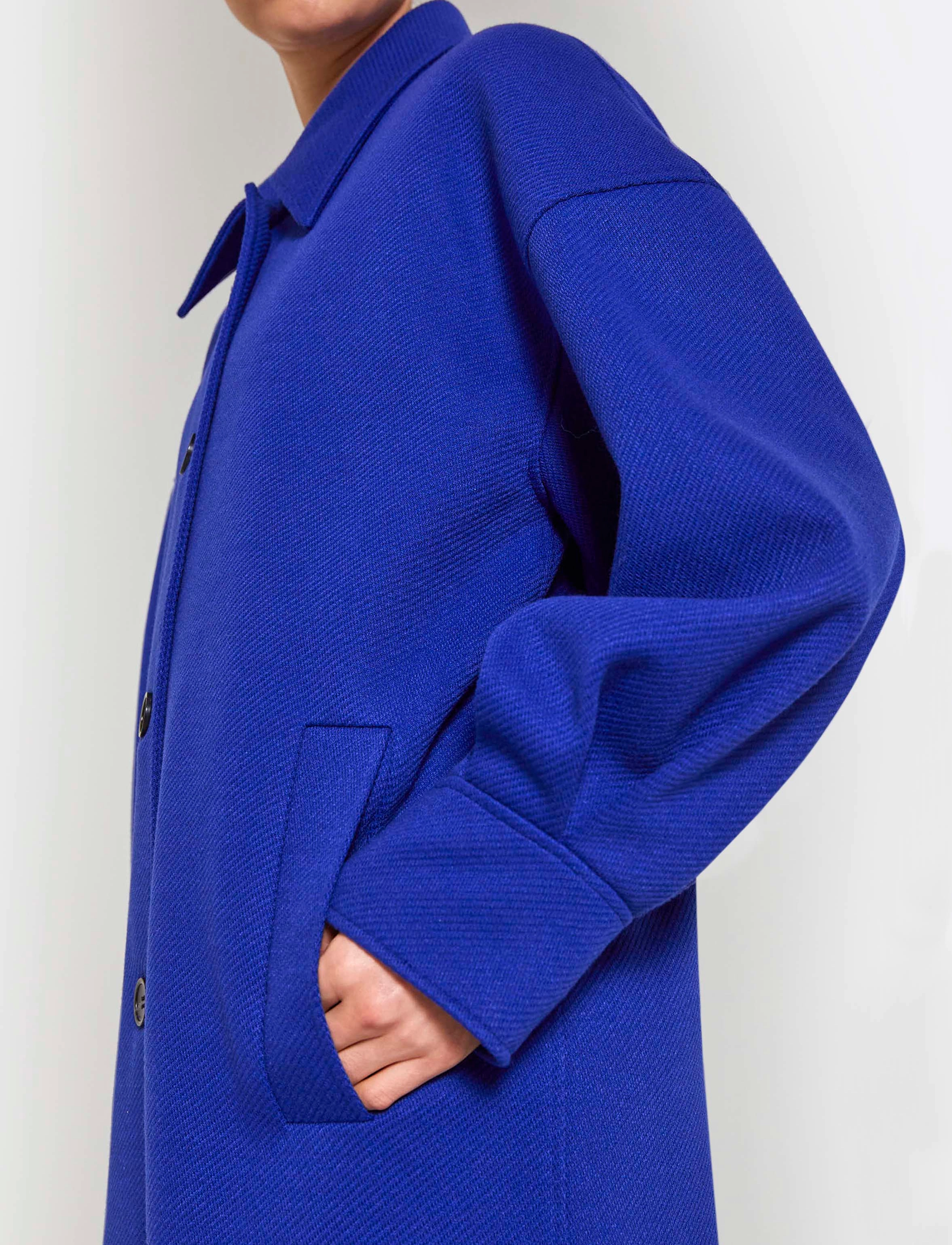NORR - Elly coat - blue - 5