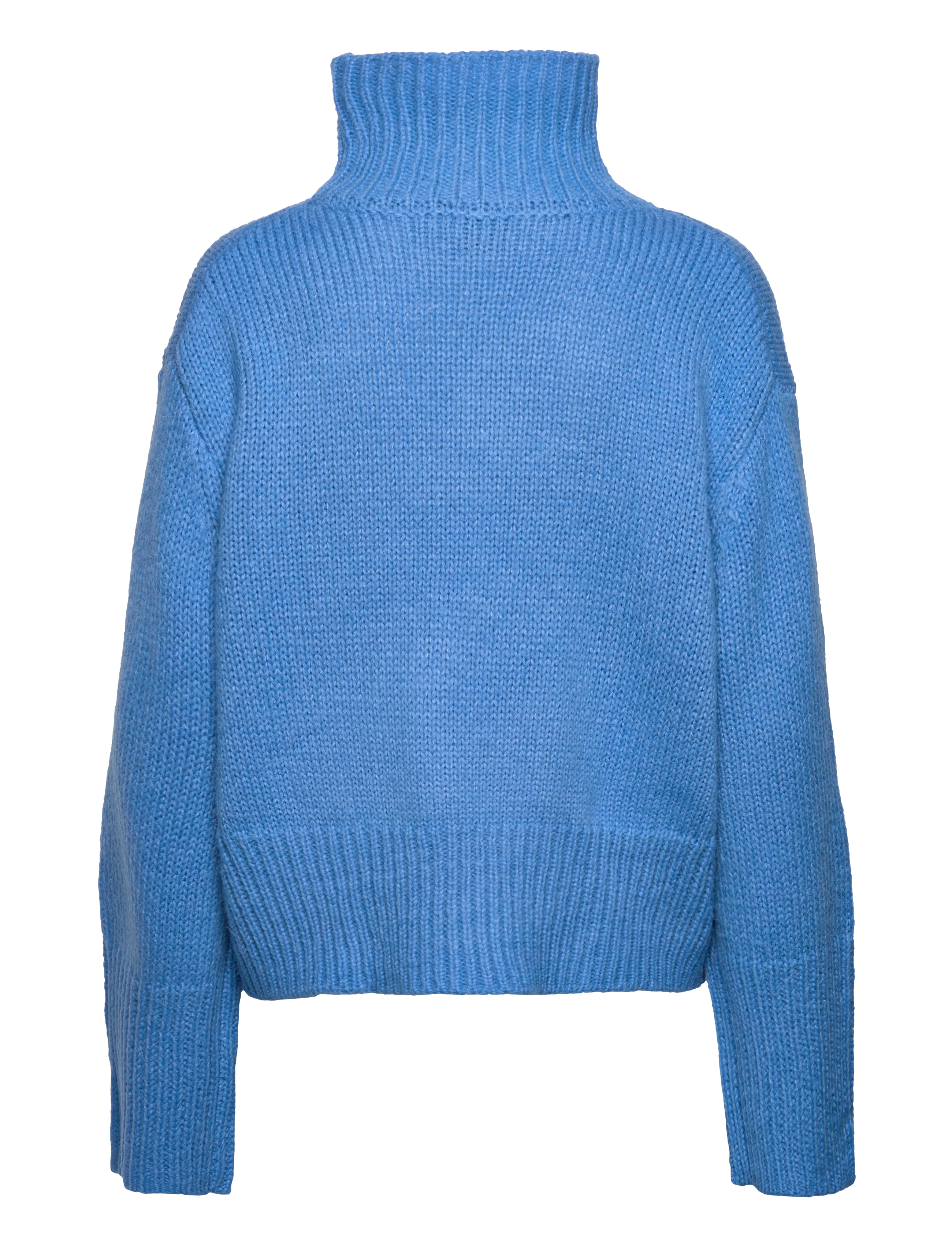 NORR - Fuscia knit top - blue - 1