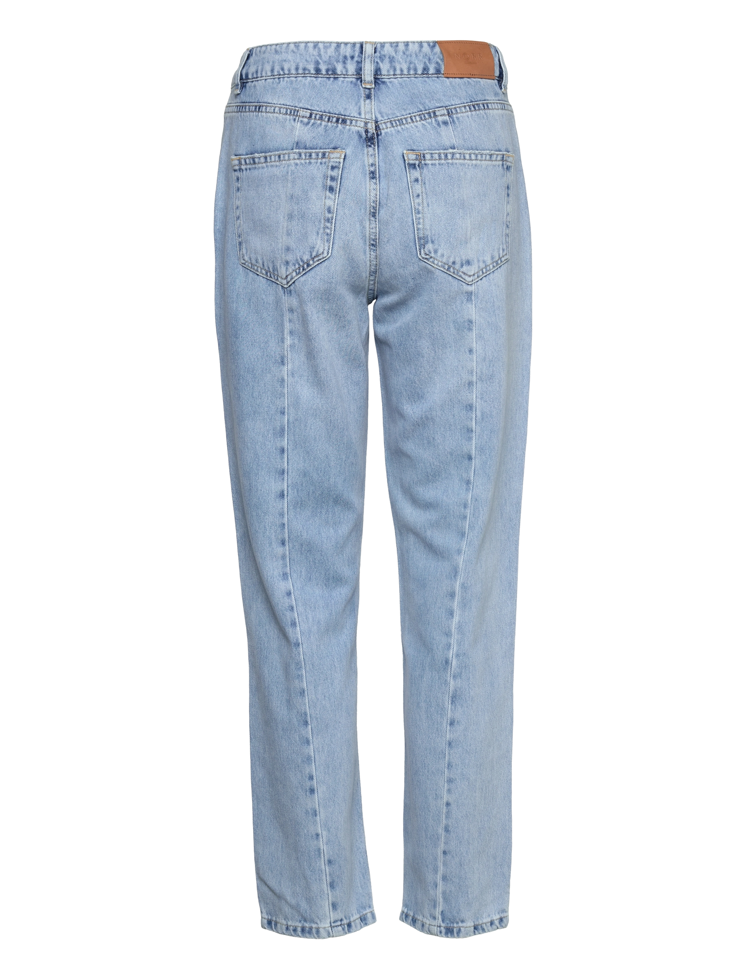 NORR - Kenzie relaxed detail jeans - light blue wash - 1