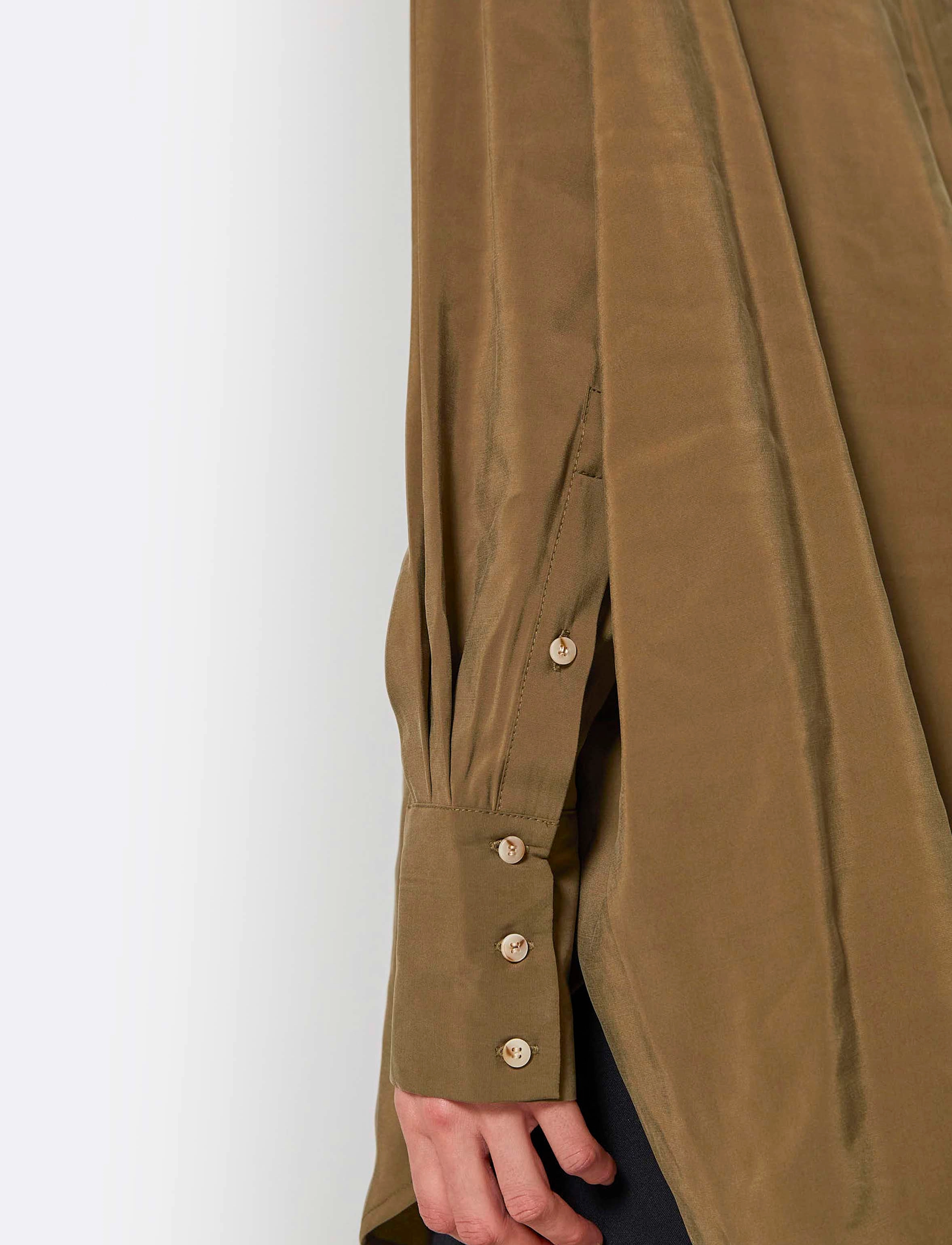 NORR - Magda shirt - army - 5