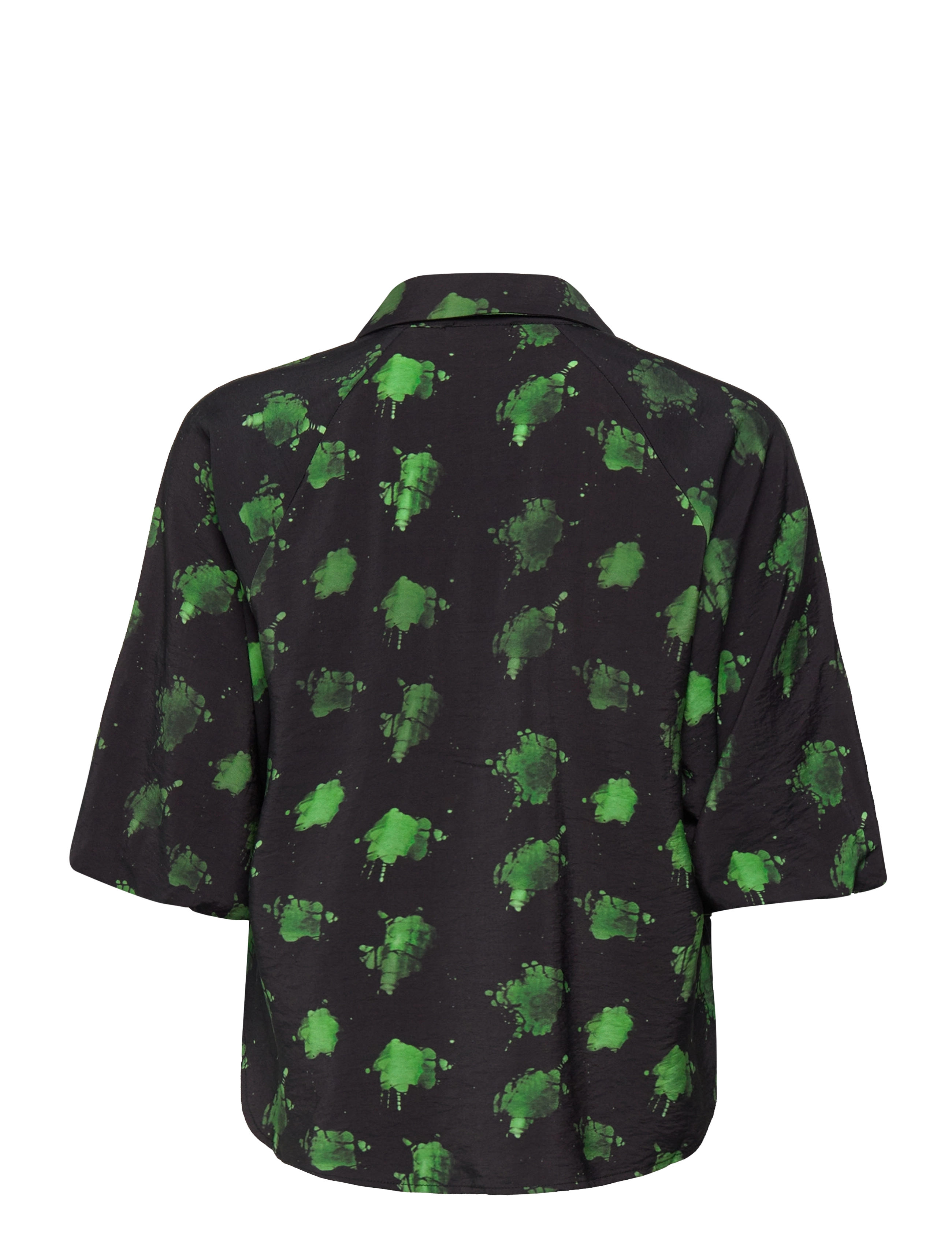 NORR - Noya top - green print - 1