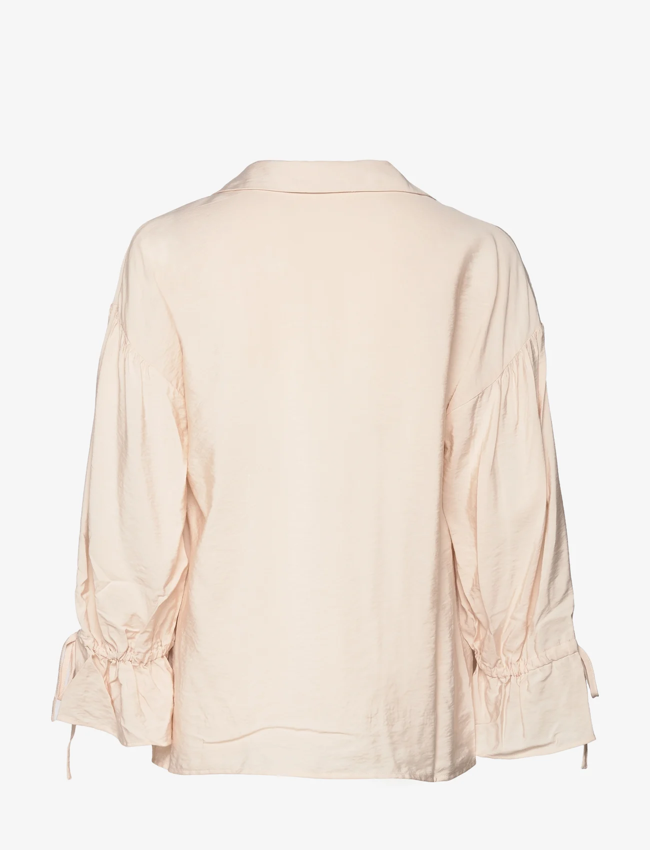 NORR - Phila shirt - long-sleeved blouses - off-white - 1
