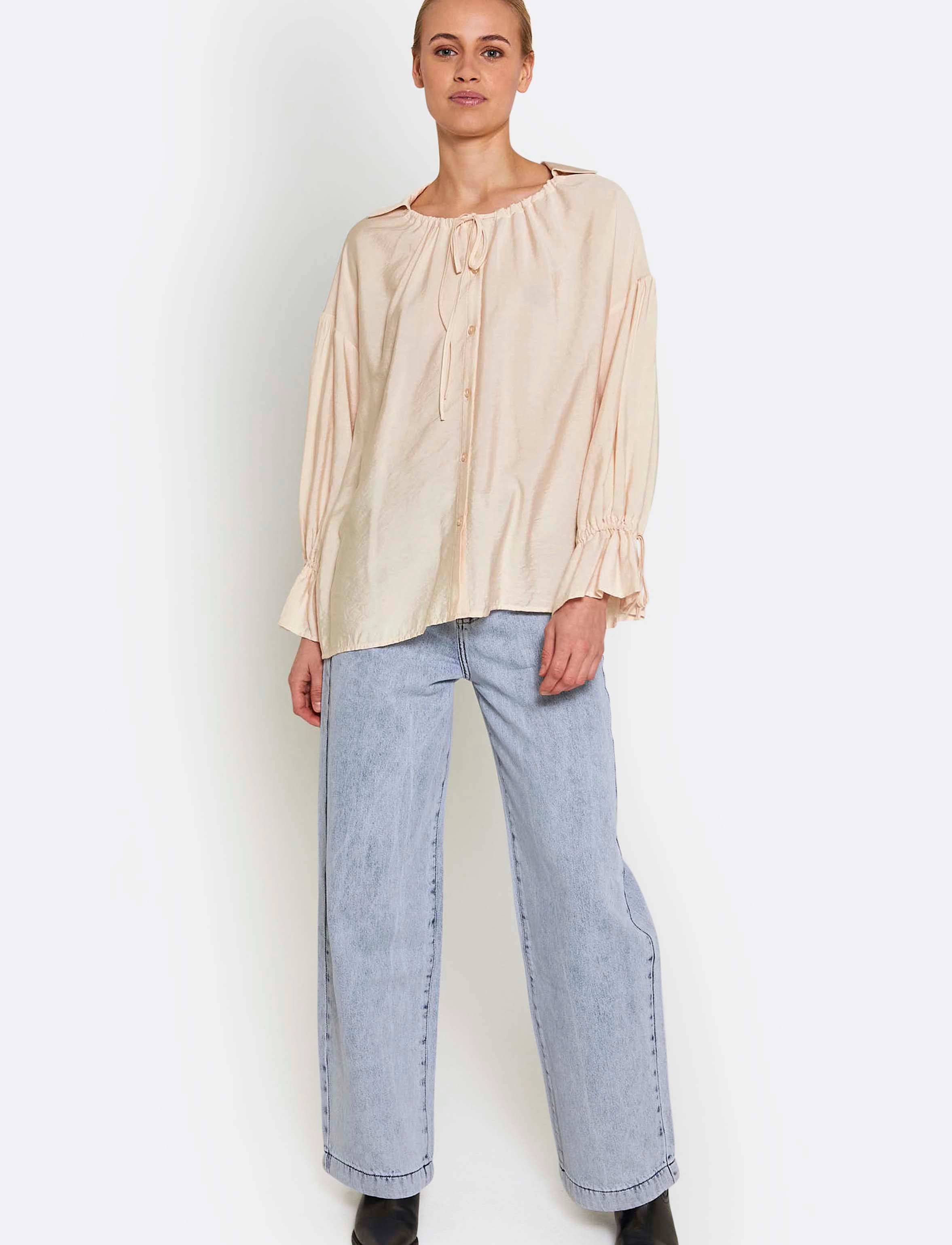 NORR - Phila shirt - langärmlige blusen - off-white - 3