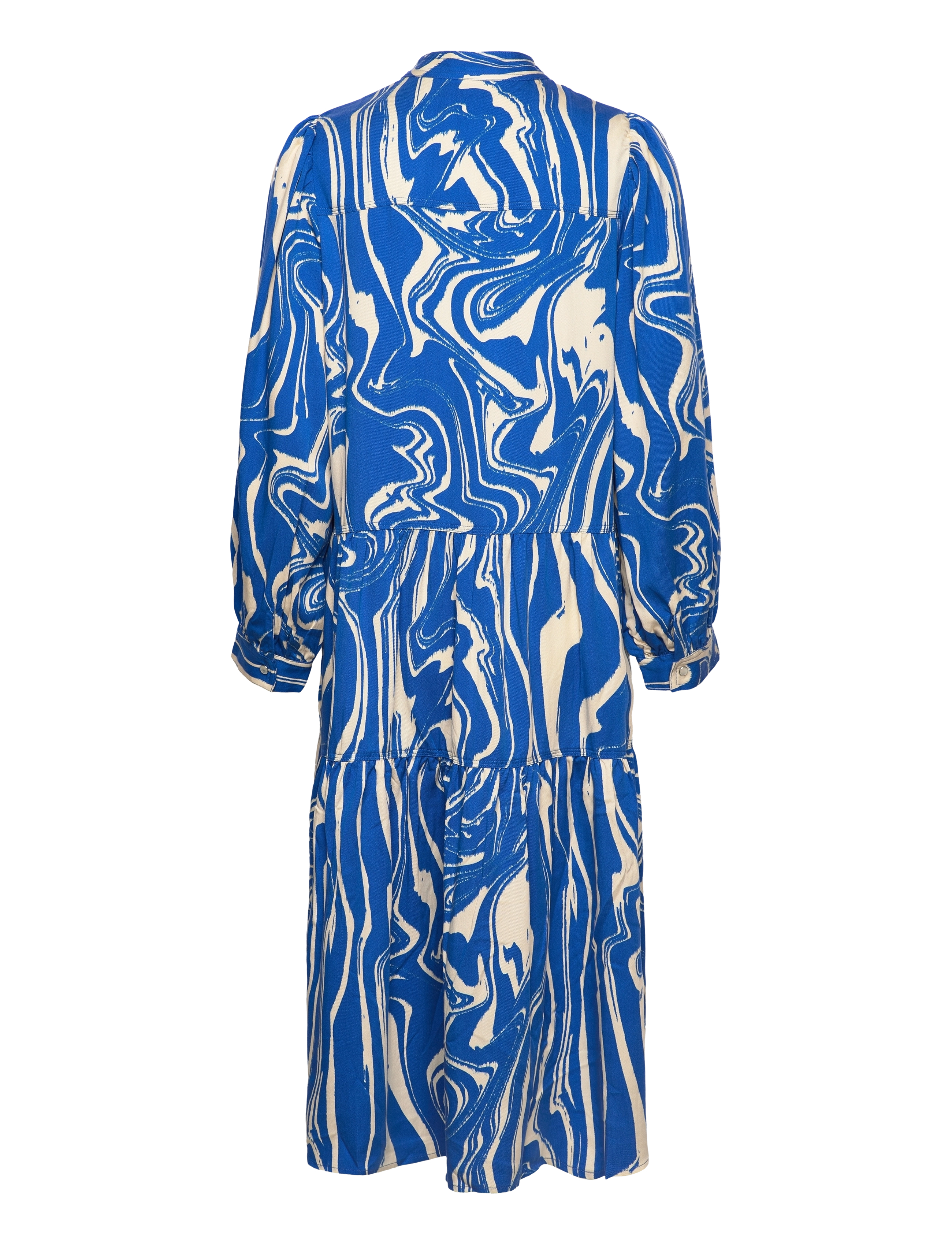 NORR - Kemia dress - skjortekjoler - blue print - 2
