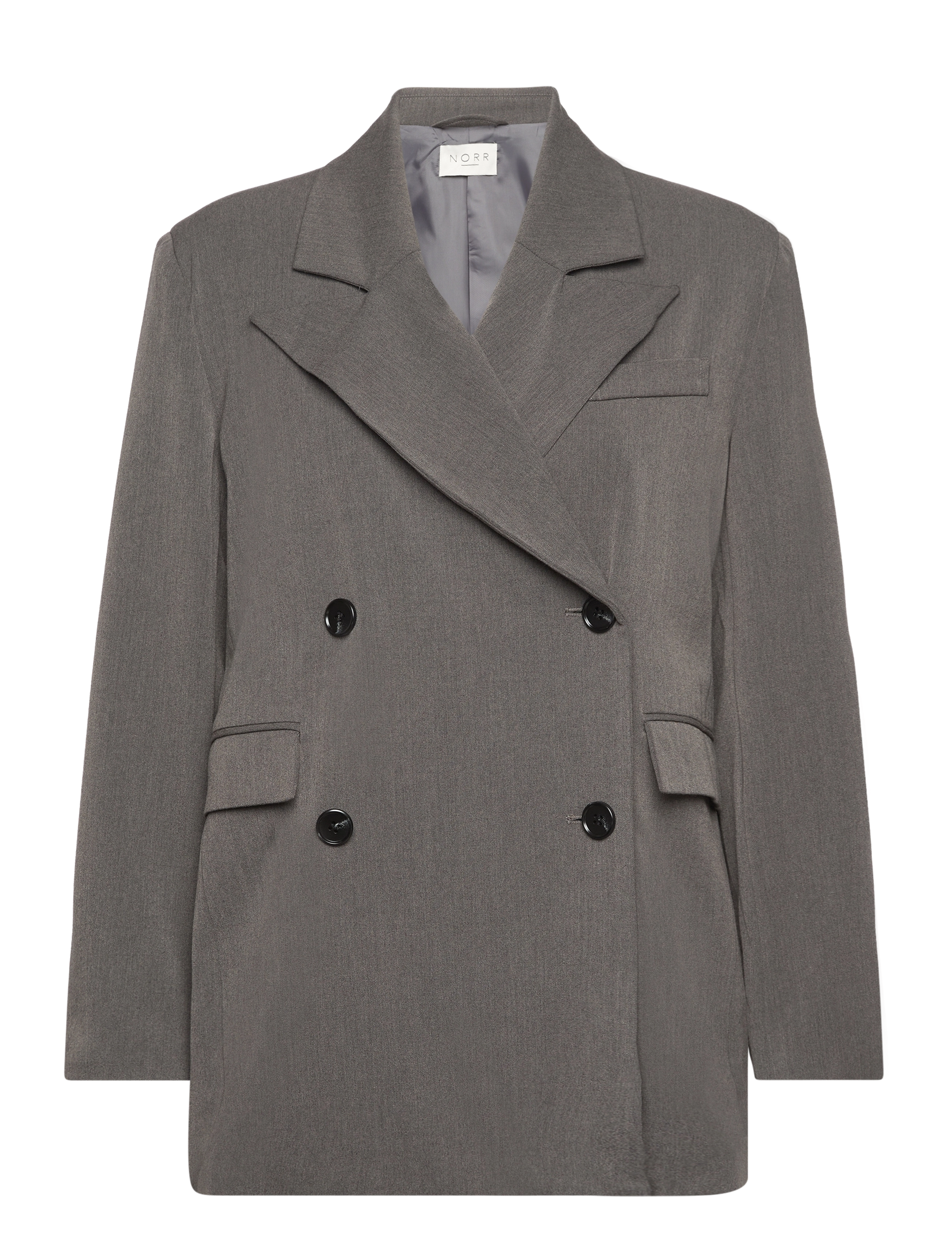NORR Carla Blazer Grau - 36 - Damen