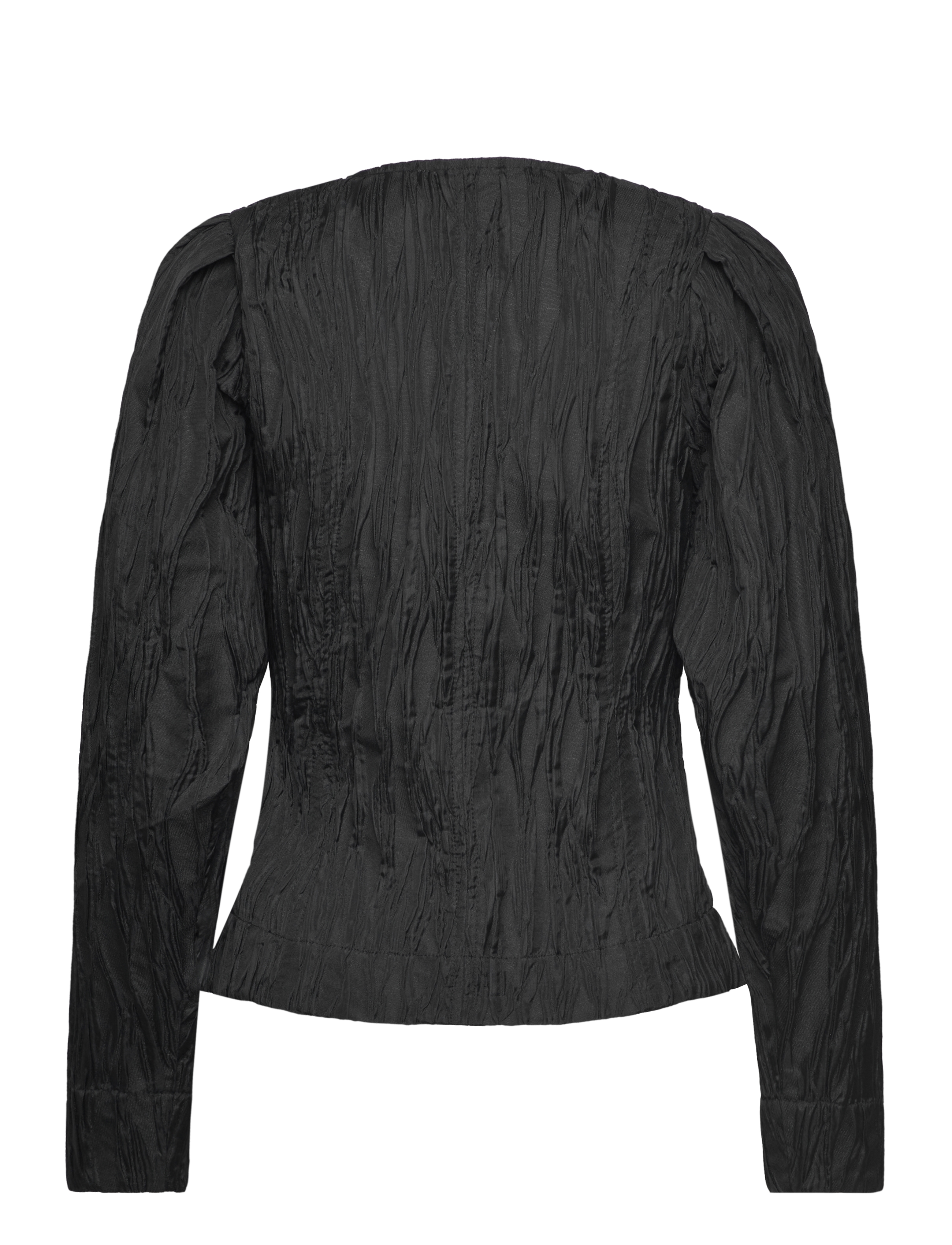 NORR - Evan top - langärmlige blusen - black - 2