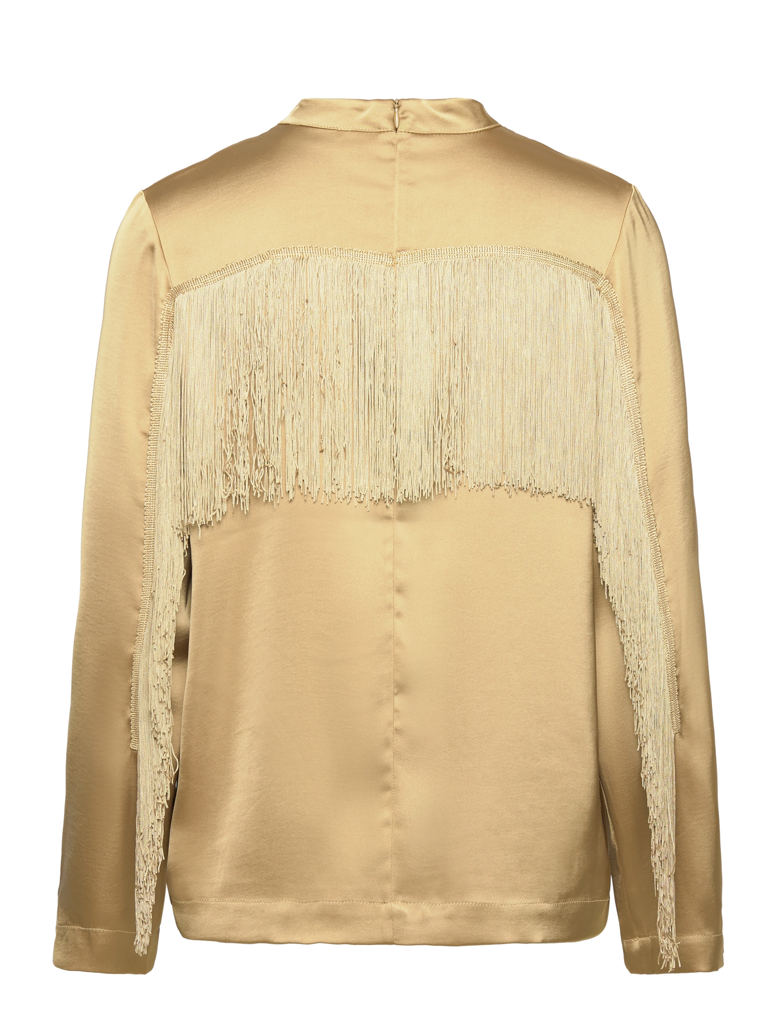 NORR - Gili top - long sleeved blouses - khaki - 2