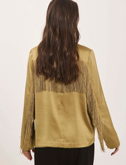 NORR - Gili top - blouses met lange mouwen - khaki - 1