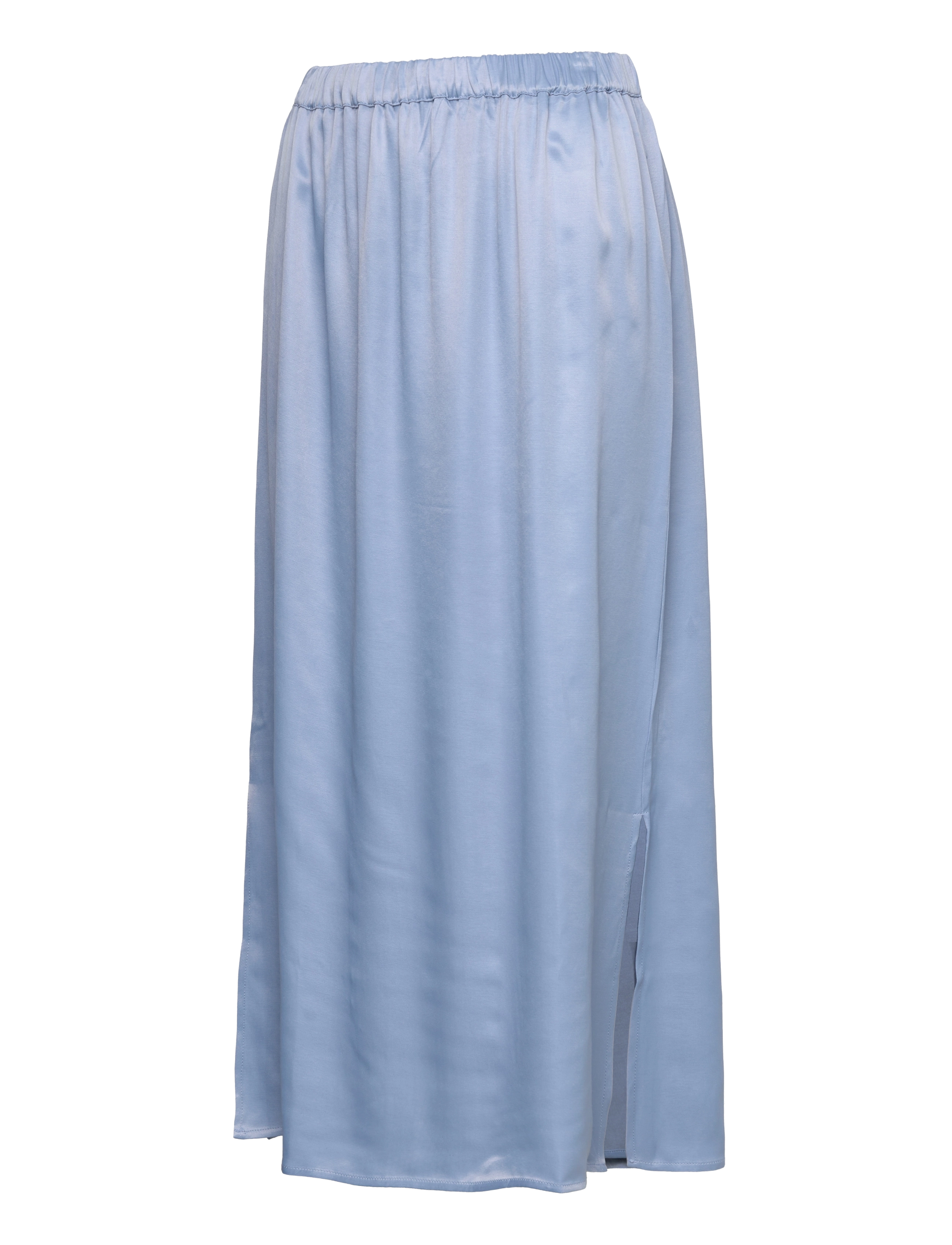 NORR - Portia skirt - satin skirts - dusty blue - 3