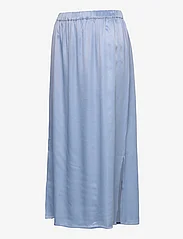 NORR - Portia skirt - satengskjørt - dusty blue - 3