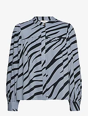 NORR - Tikka shirt - langermede bluser - zebra print - 0