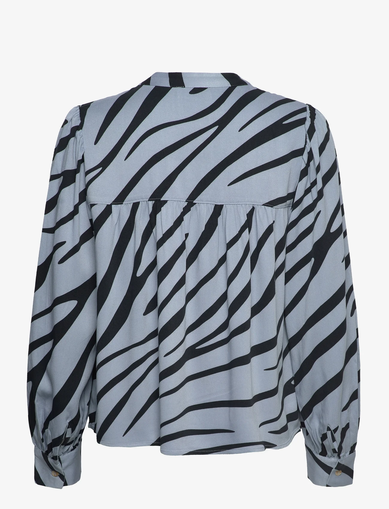 NORR - Tikka shirt - langermede bluser - zebra print - 1