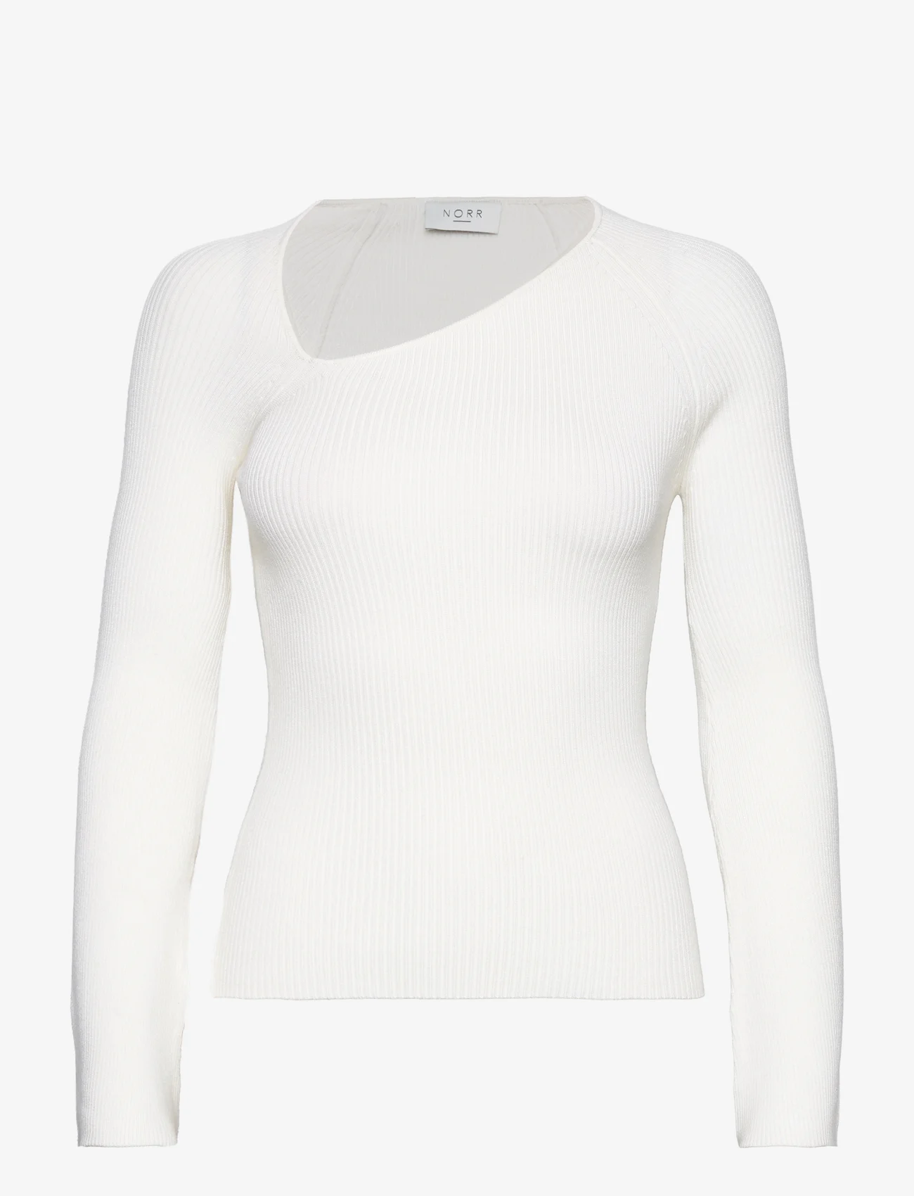 NORR - Sherry WS knit top - gensere - off-white - 0