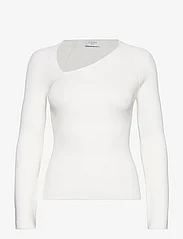 NORR - Sherry WS knit top - trøjer - off-white - 0