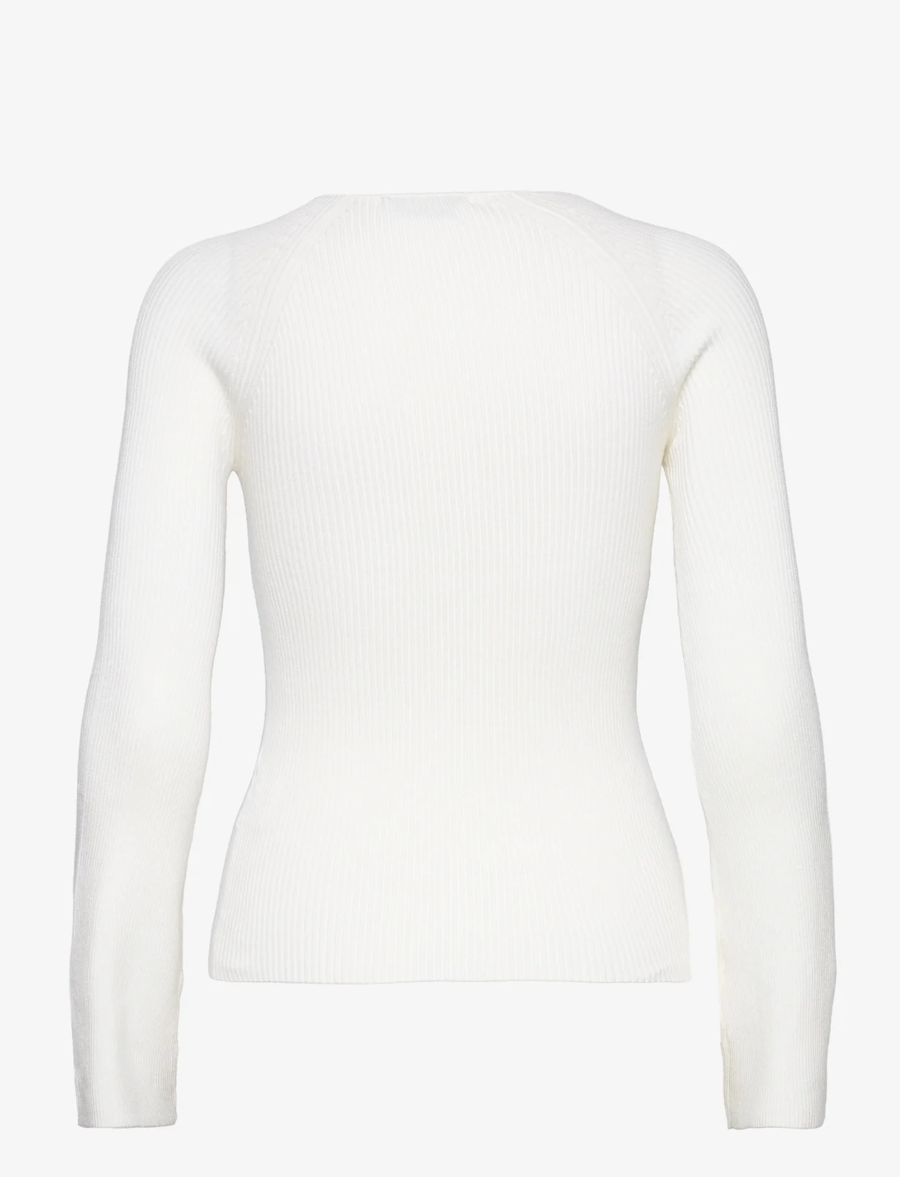 NORR - Sherry WS knit top - trøjer - off-white - 1
