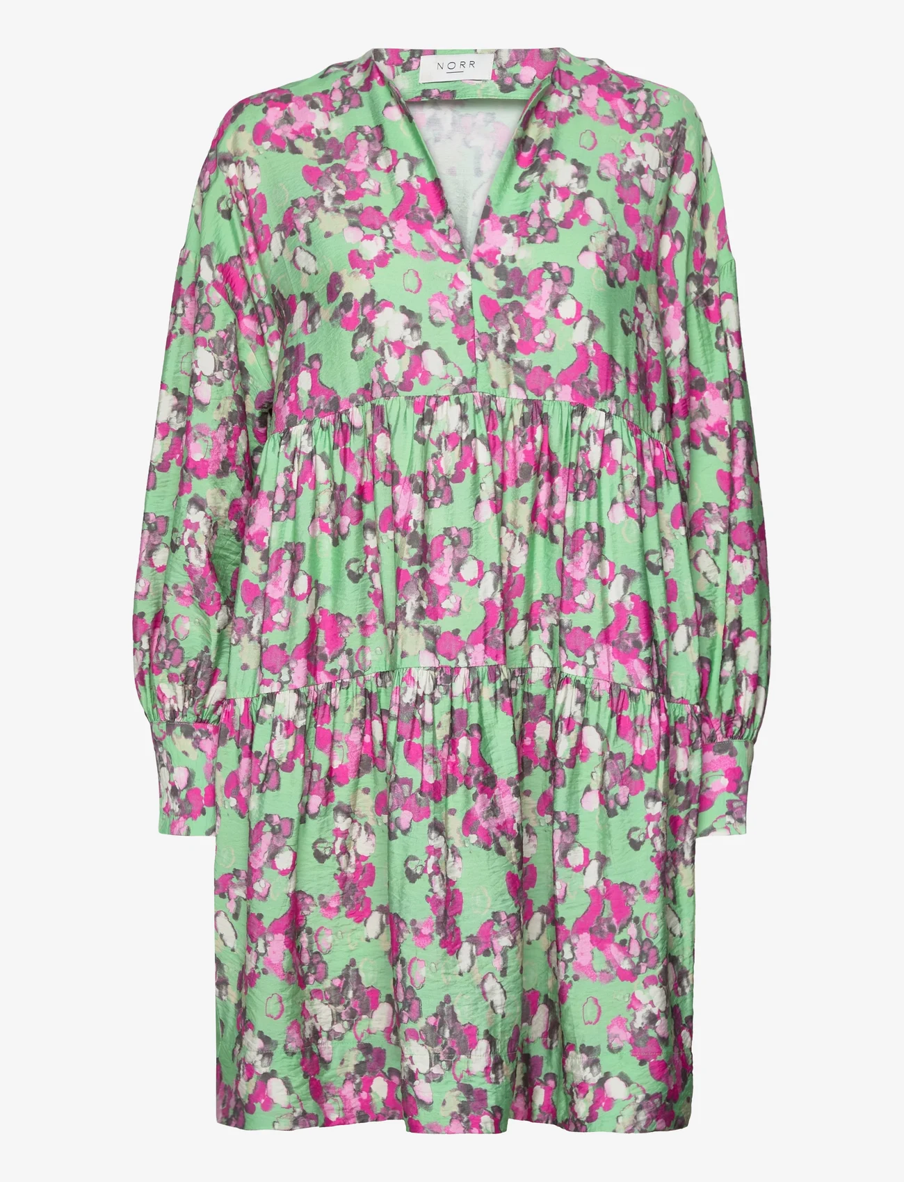 NORR - Alyssa bomba short dress - feestelijke kleding voor outlet-prijzen - meadow print - 0
