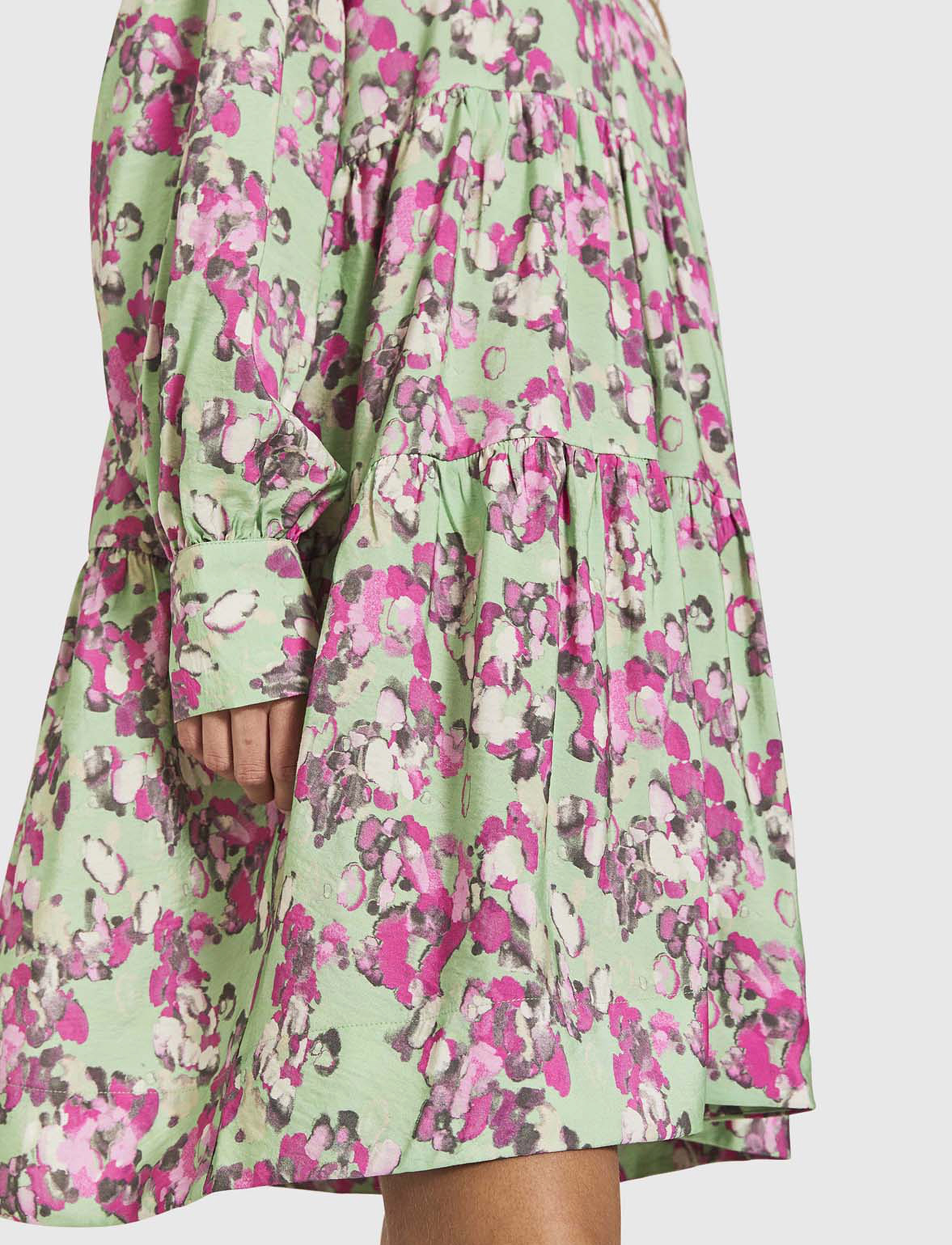 NORR - Alyssa bomba short dress - sommerkjoler - meadow print - 5
