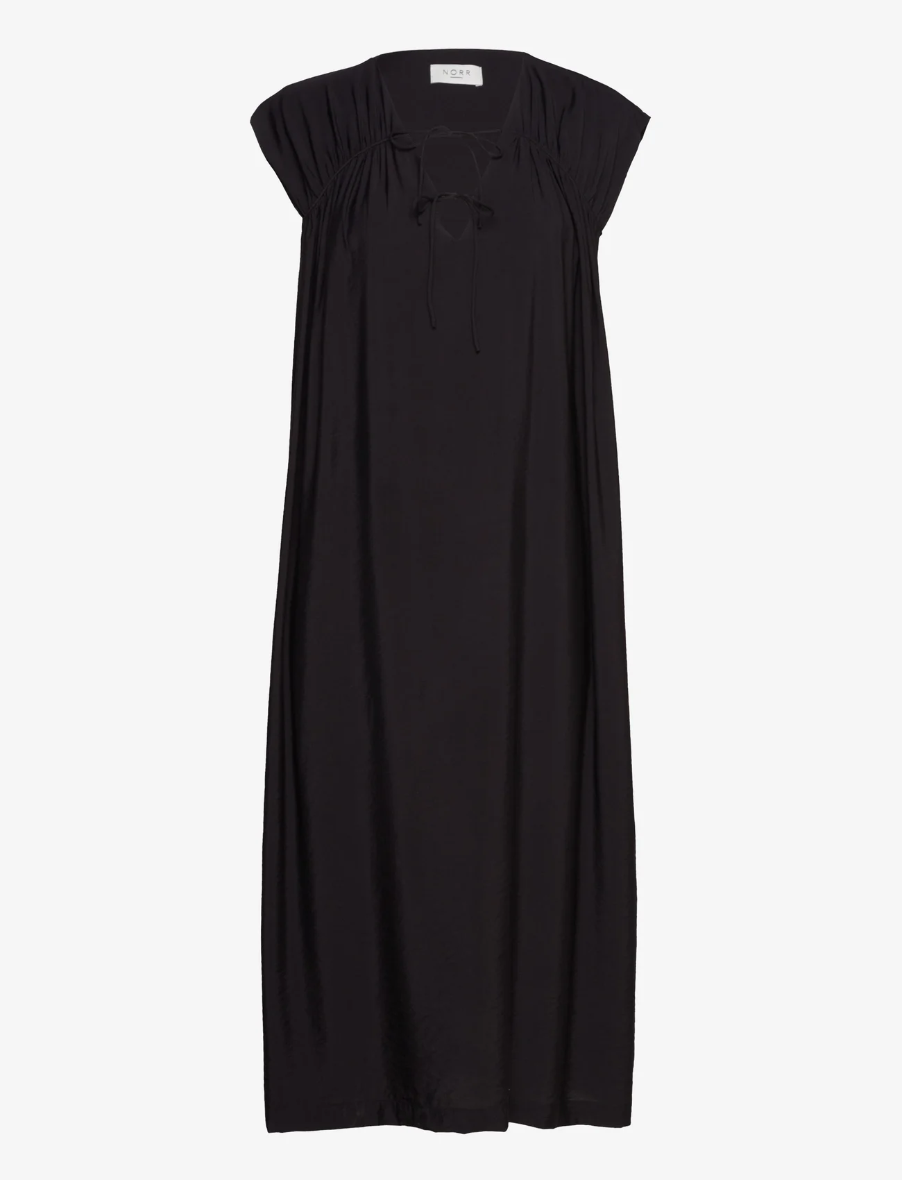 NORR - Alyssa midi dress - vidutinio ilgio suknelės - black - 0