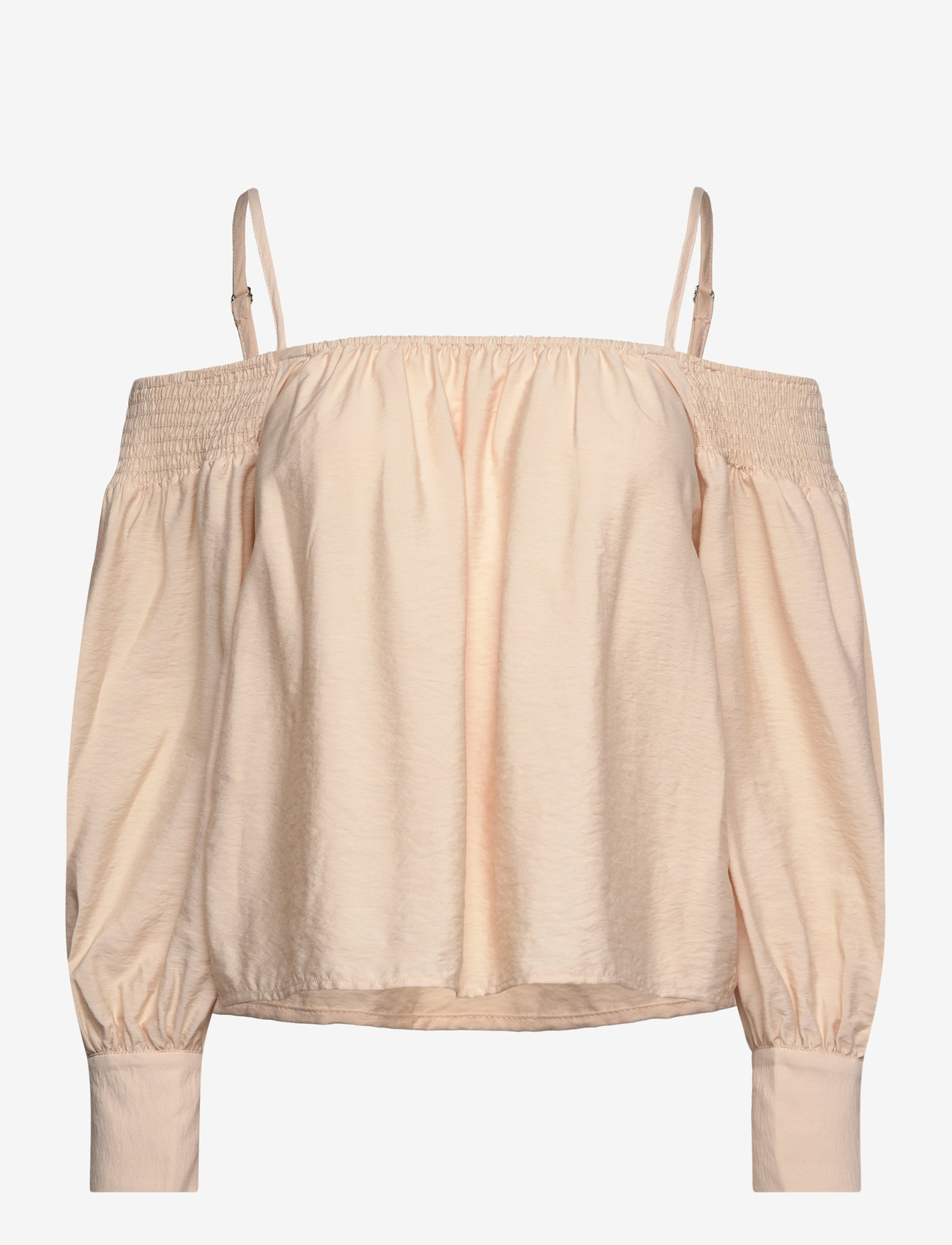 NORR - Alyssa off shoulder top - efterårstøj - off-white - 0