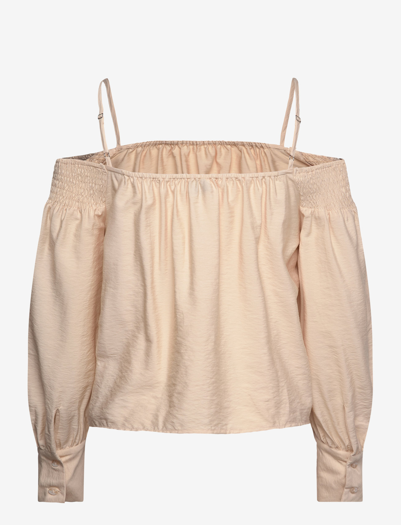 NORR - Alyssa off shoulder top - efterårstøj - off-white - 1