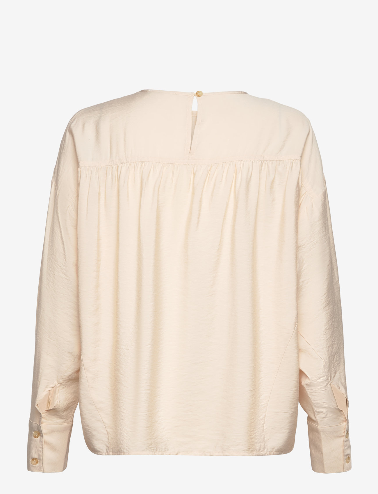 NORR - Alyssa top - langærmede bluser - off-white - 1