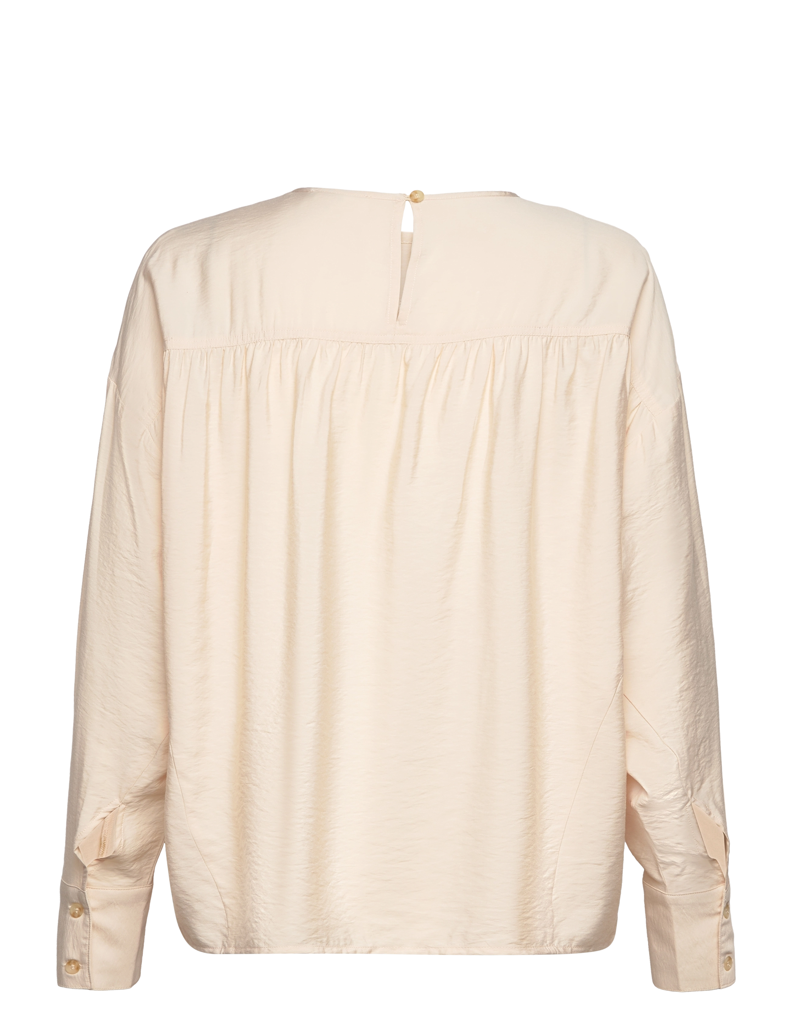 NORR - Alyssa top - langærmede bluser - off-white - 1