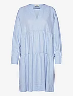 Esma bomba short dress - LIGHT BLUE