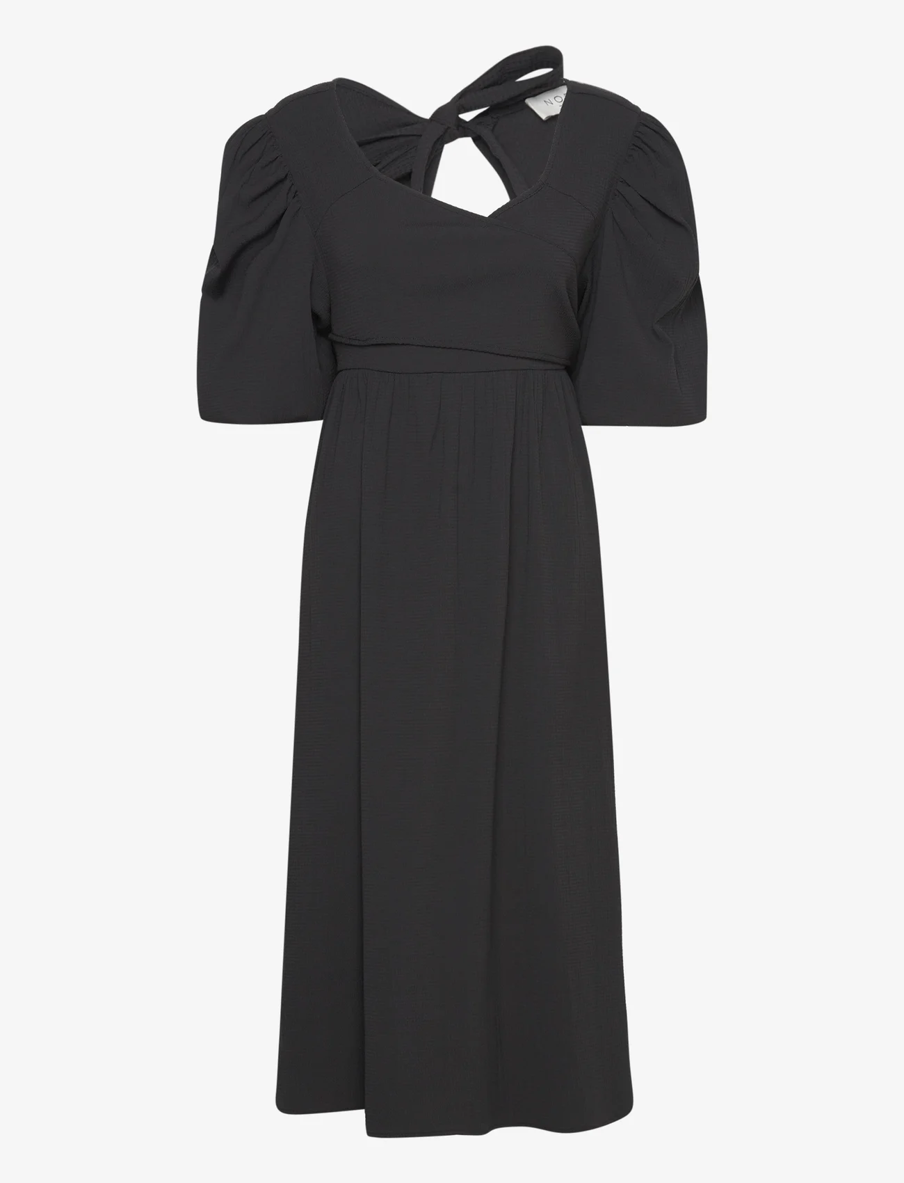 NORR - Lamara dress - vidutinio ilgio suknelės - black - 0