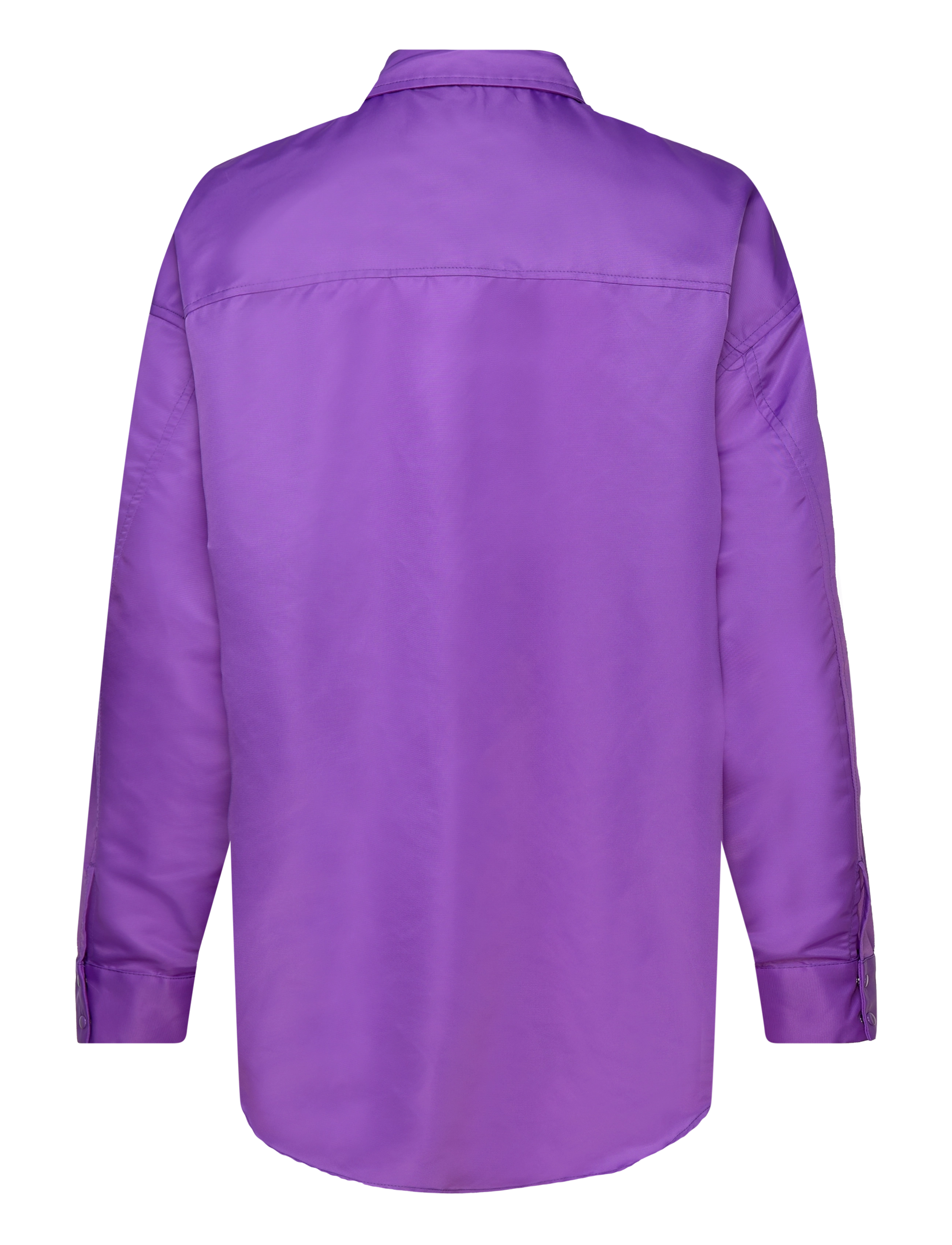 NORR - Regan oversized shirt - langærmede skjorter - purple - 2
