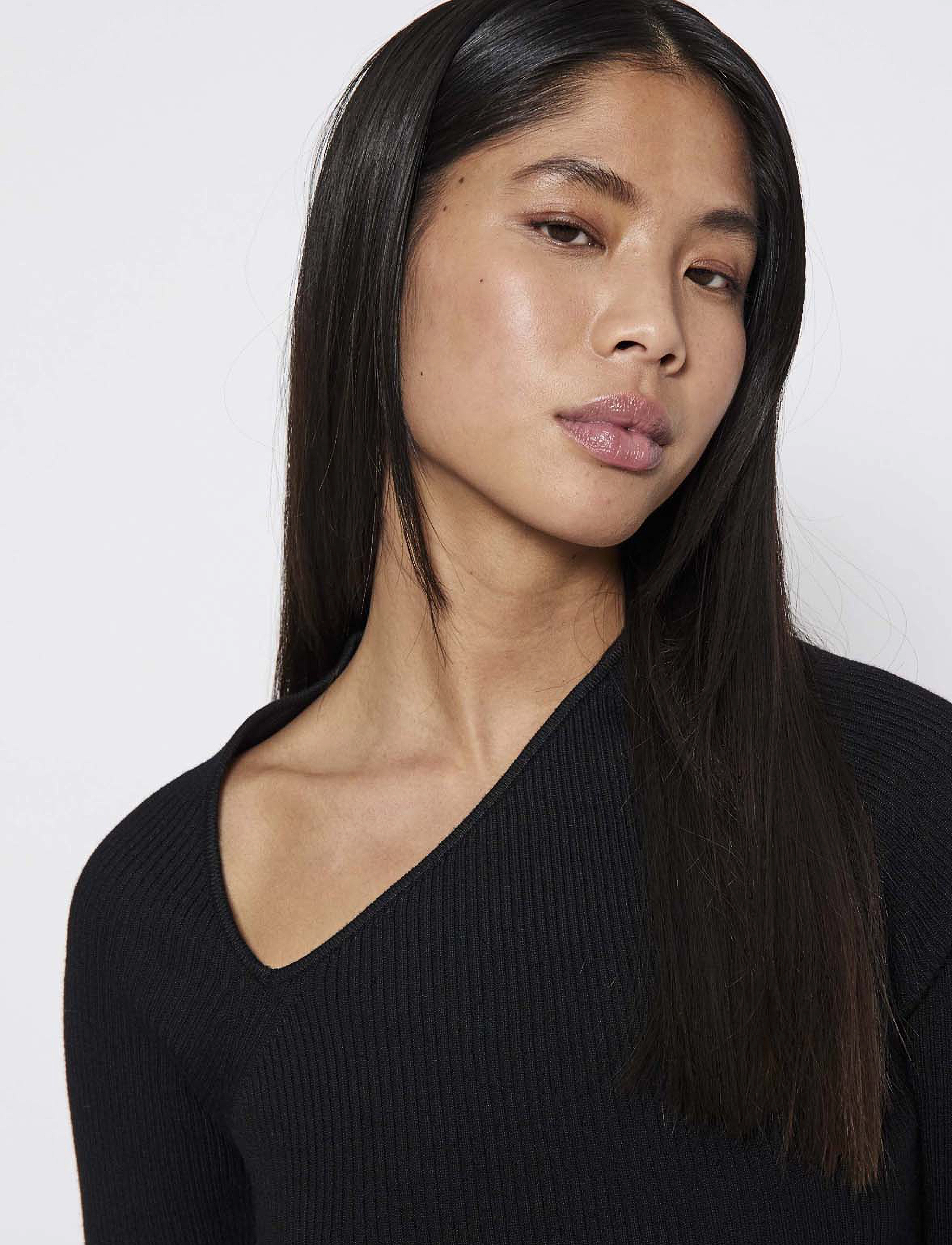 NORR - Sherry knit tee - pullover - black - 3