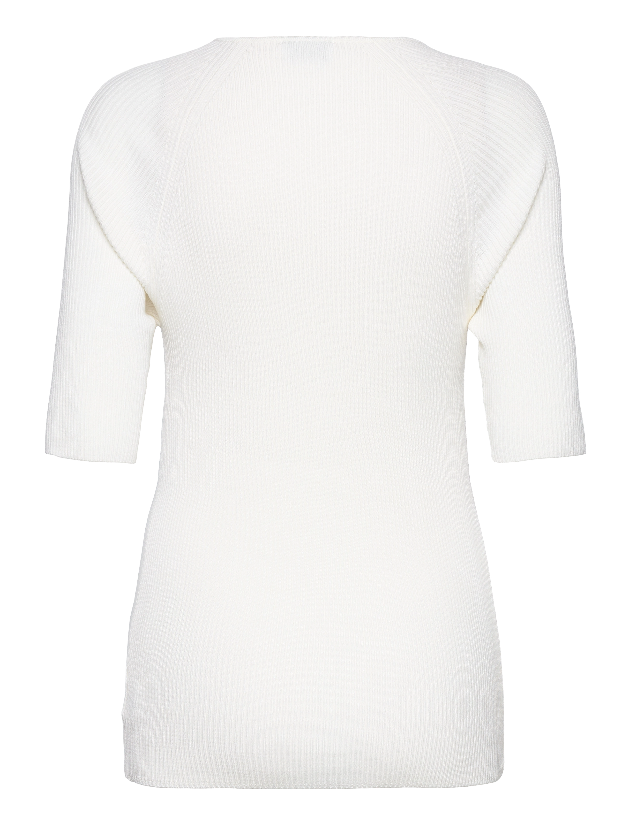 NORR - Sherry knit tee - laveste priser - off-white - 2