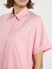 NORR - Cilla shirt dress - skjortekjoler - pink - 4