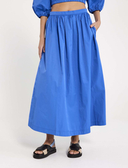 NORR - Nicole maxi skirt - ibiza blue - 3