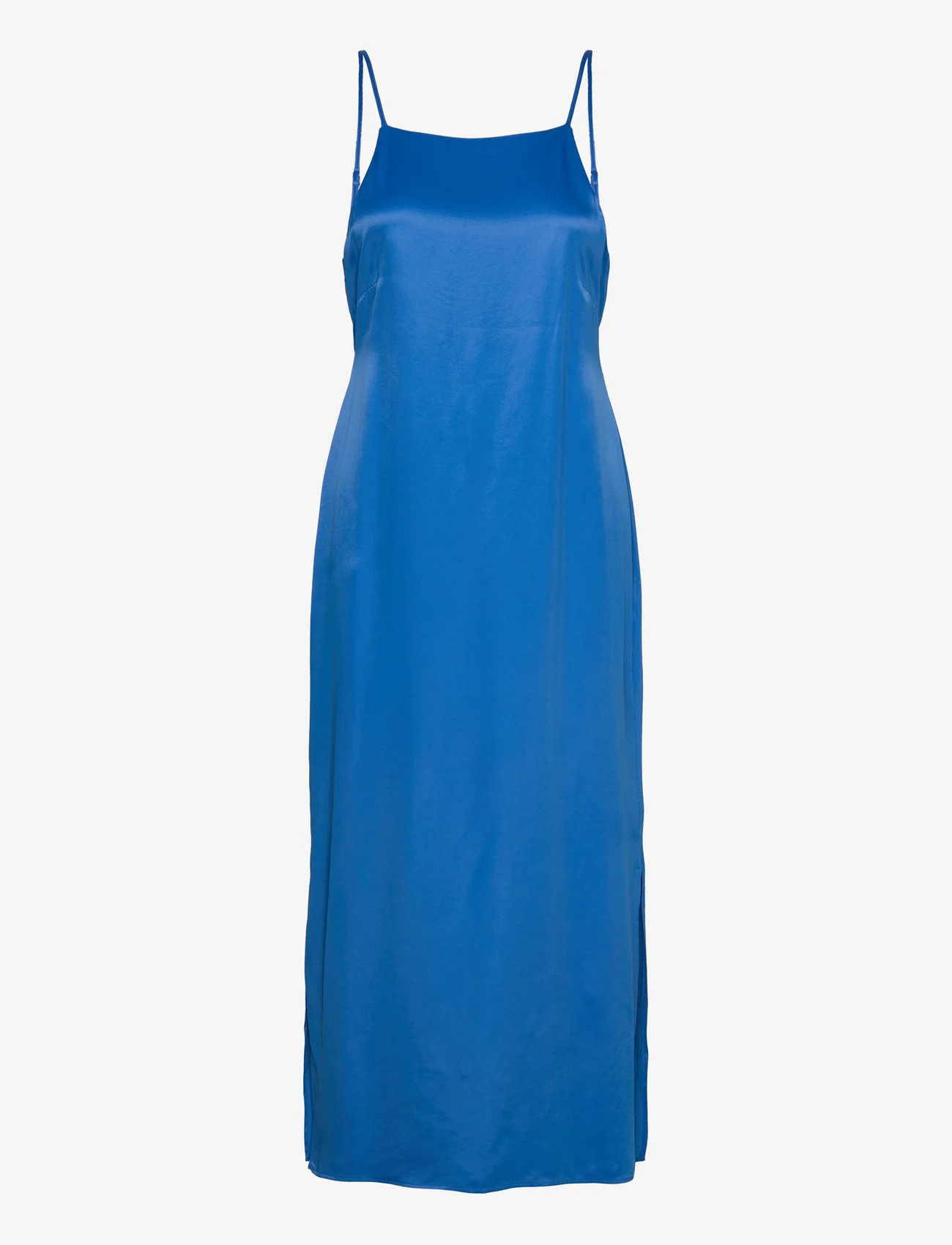 NORR - Portia maxi strap dress - slip-in jurken - strong blue - 0