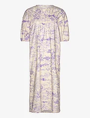 NORR - Wishfull dress - sukienki koszulowe - lavender print - 0