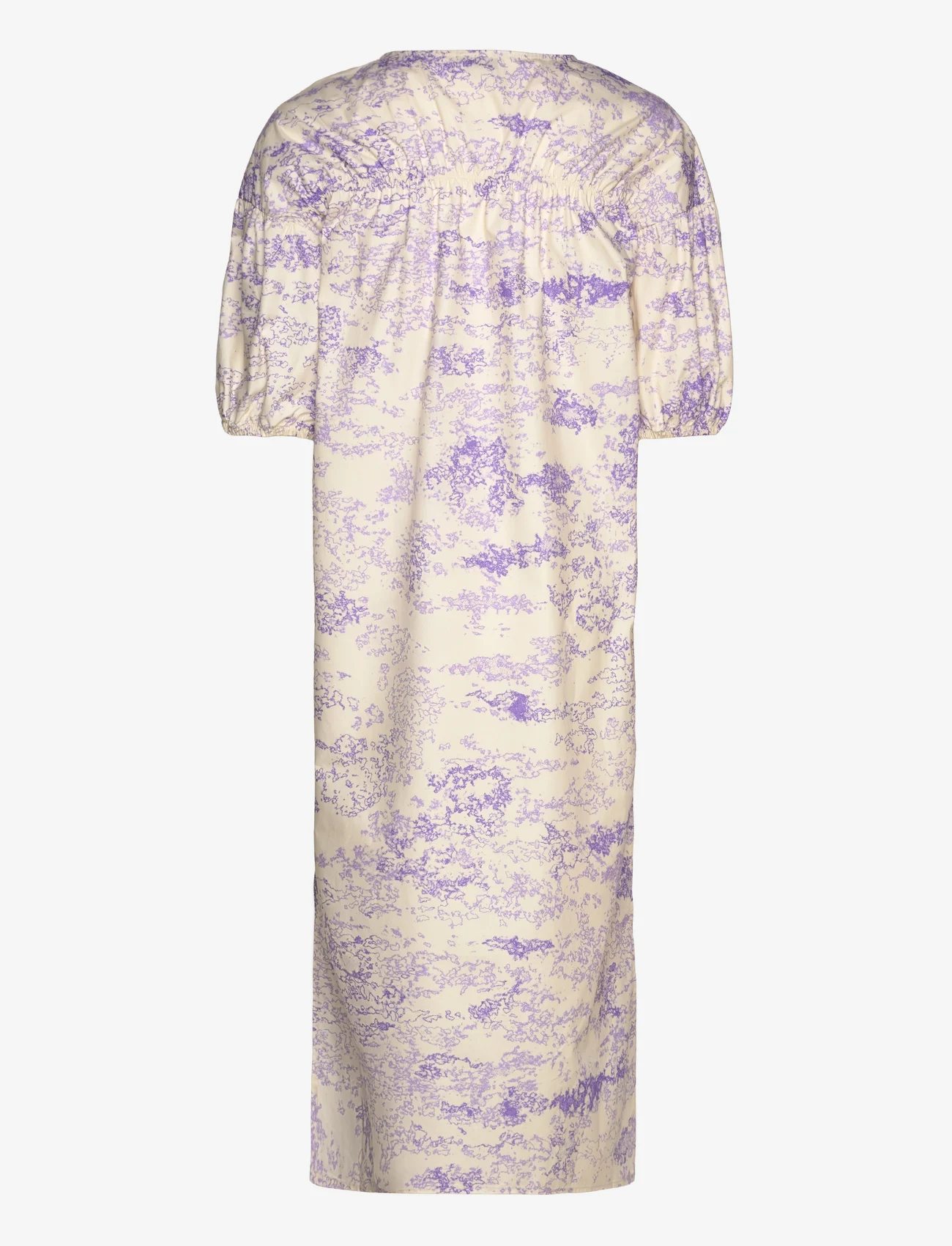 NORR - Wishfull dress - t-skjortekjoler - lavender print - 1