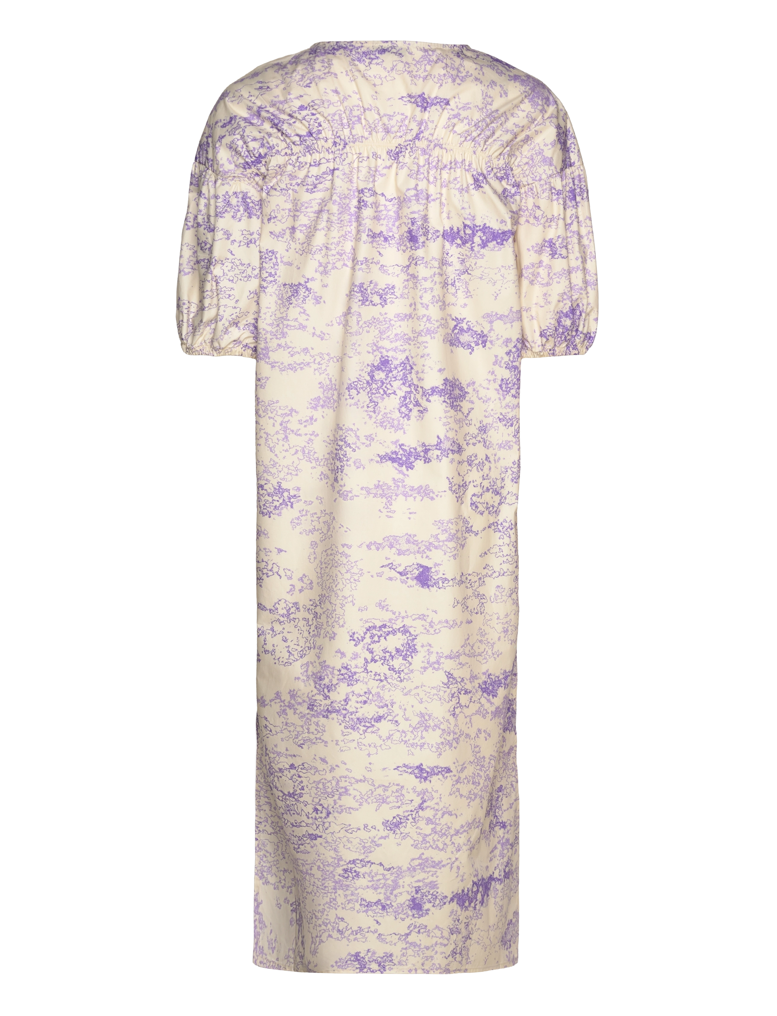 NORR - Wishfull dress - t-shirtklänningar - lavender print - 2