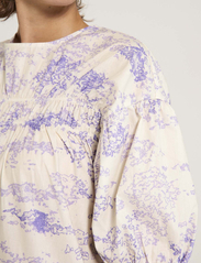NORR - Wishfull dress - sukienki koszulowe - lavender print - 7